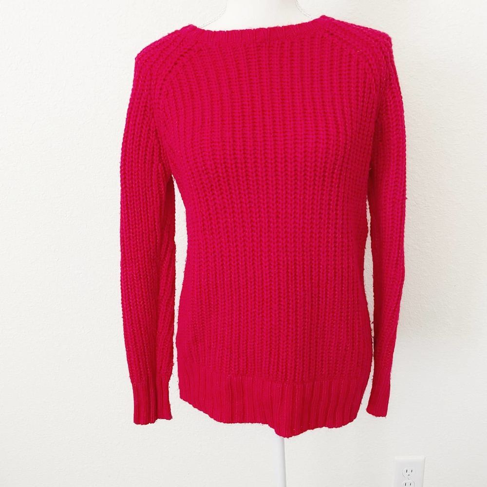 American Eagle Red Jegging Sweater Size S